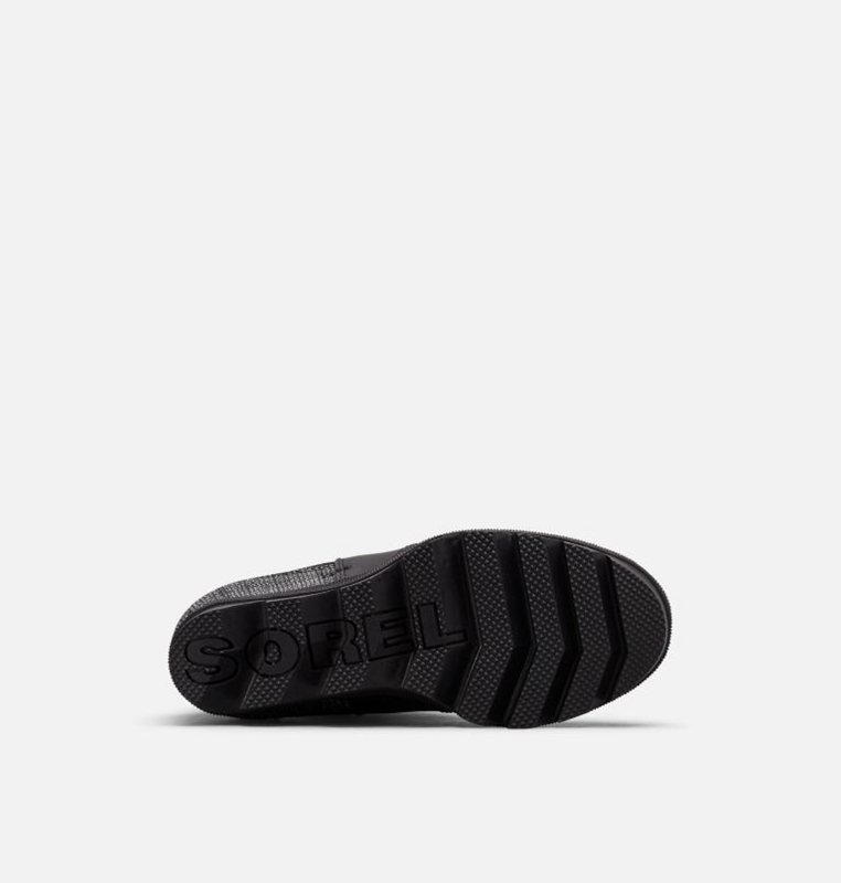 Kids Booties Black - Sorel Youth Joan Of Arctic™ Wedge II Chelsea - 512-HKQRLB